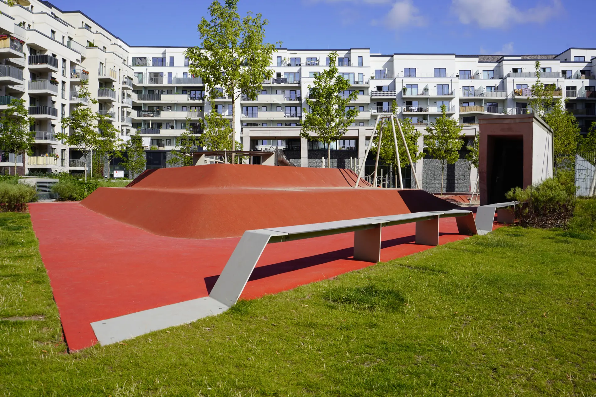 Moderne Stadtgestaltung direkt am Elbkanal – der Hamburger Sonninpark